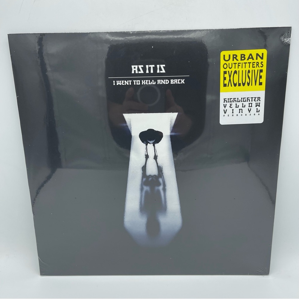 As It Is I WENT TO HELL AND BACK Urban Outfitters Highlight Yellow Vinyl LP New